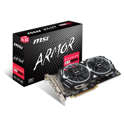 VGA MSI RX 580 ARMOR 8G OC (AMD RADEON/ 8GB/ DDR5/ 256 BIT)